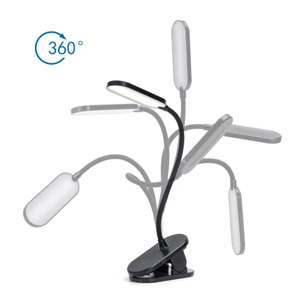 LAMPADA DA TAVOLO LED 2.5W 4000K 150LMN ABS NERO