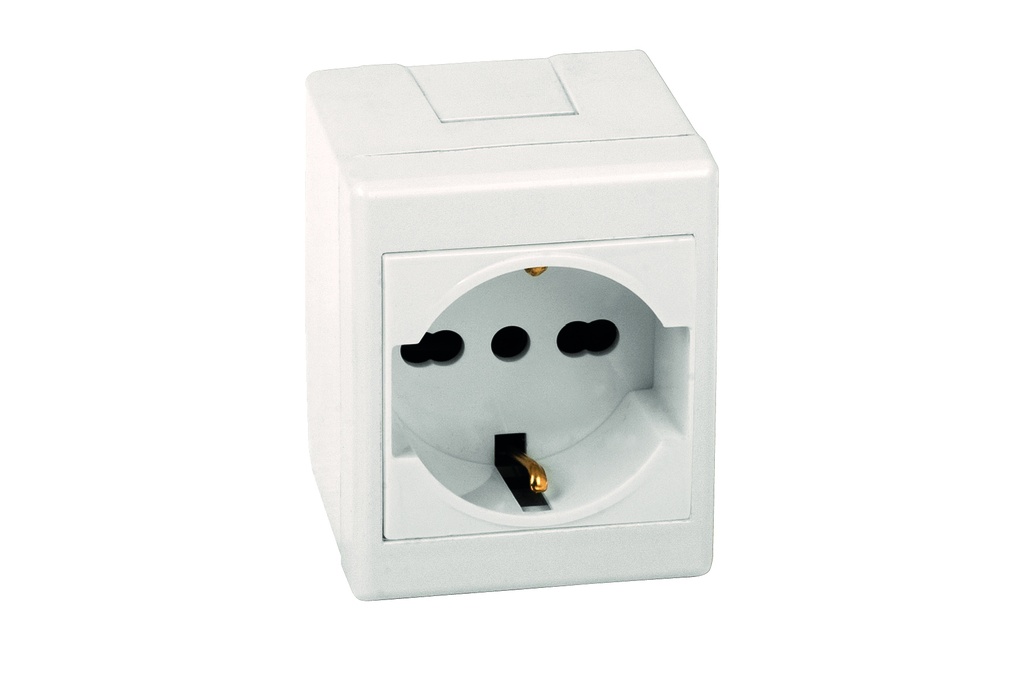 SCATOLA FAEG PER MINICANALINA CON PRESA SCHUKO