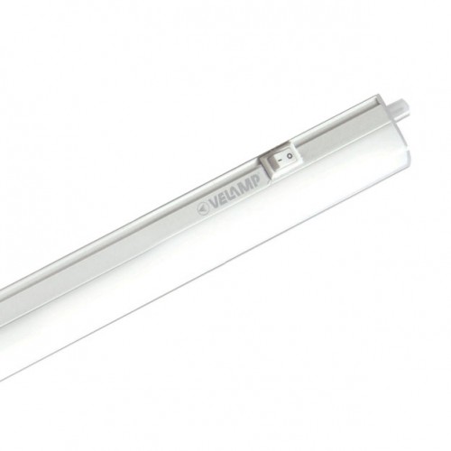 REGLETTE POL. LED SMD. 6500K 8W 680LM. WHITE CAVO 1.8MT PLUG. VELAMP