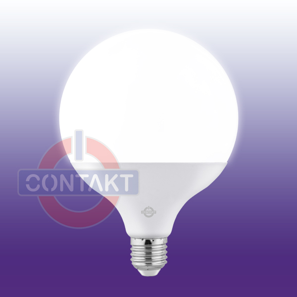 LAMPADA LED CONTAKT GLOBO G120 ALTA EFFICIENZA 18W 1700LM E27 6500K 25000H