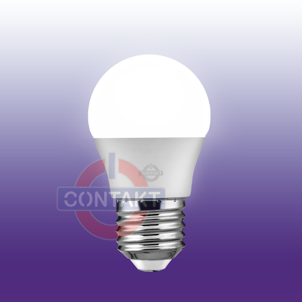 LAMPADA LED CONTAKT SFERA G45 ALTA EFFICIENZA 6W 560LM E27 6500K 30000H
