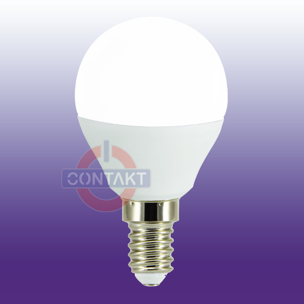 LAMPADA LED CONTAKT SFERA G45 ALTA EFFICIENZA 8W 720LM E14 6500K 25000H