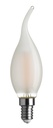 FIAMMA FILO-LED STICK SATINATA 4.5W E14 4000K 470LMN A++ 360 SHOT