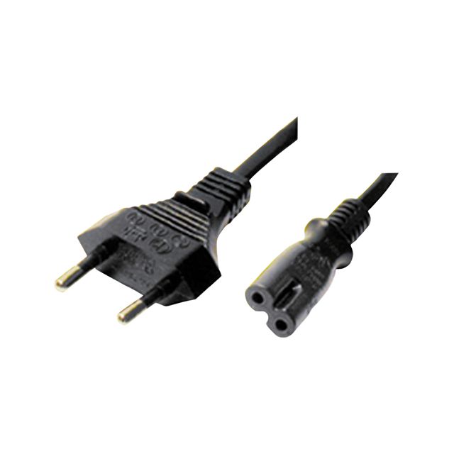 CAVO NEDIS ALIMENTAZIONE DA SPINA 10A 2 POLI EUROPEA A PRESA IEC320 C7 - 1.5MT. 