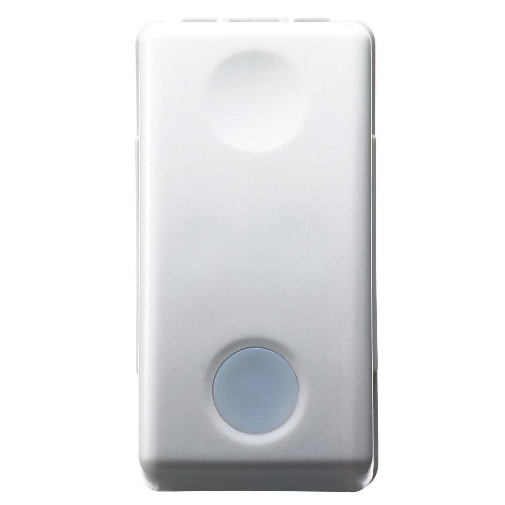 FRUTTO GEWISS PULSANTE LUMINOSO 10A  250V CON LENTE SERIE SYSTEM