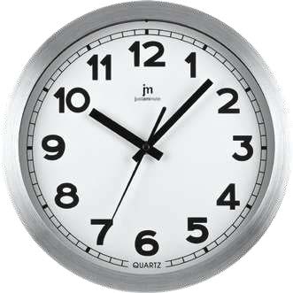 OROLOGIO PARETE QUARZO IN ALLUMINIO 25CM LOWELL
