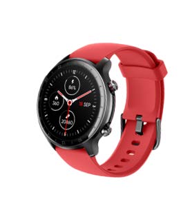 P.QZ.SMART BRACELET DIG.3ATM-1.28'' TFT-GPS-ROSSO