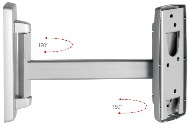 TWISTPLASMA SUPPORTO DOPPIO SNODO DA APPLICARE TOUCH O FIX PLASMA  BLACK  OMB