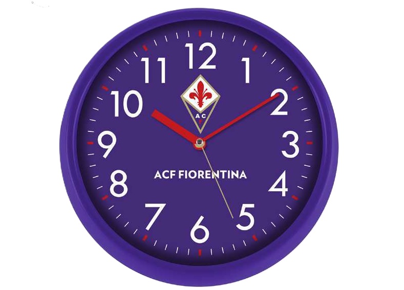 00840FI1 OROLOGIO PARETE ABS FIORENTINA 30CM LOWELL