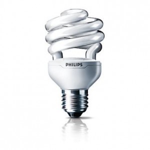LAMPADA RISPARMIO ENERGIA PHILIPS TORNADO SPIRALE  230V 5W E27 2700K 211510