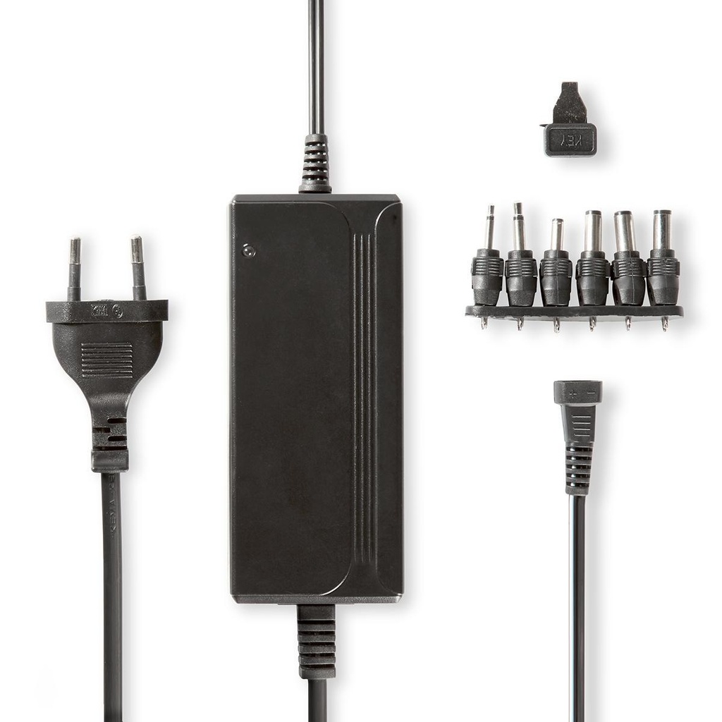ALIMENTATORE AC UNIVERSALE 36W 5-15V 2400MAH DC LED 6ADP