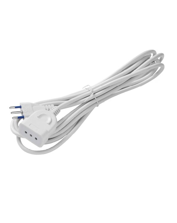 PROLUNGA SPINA +PRESA 3X1 MT.10 NERO FAI