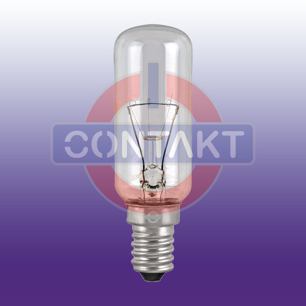 LAMPADA INCANDESCENZA TUBOLARE PER CAPPA 25X85MM 230V 40W E14 NPT40C