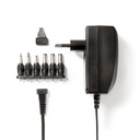 ALIMENTATORE AC UNIVERSALE 27 W  3-12V DC 1.80M 2.25 A A 6 PLUG(S)