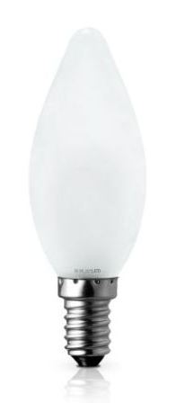 INCANDESCENZA OLIVA  SMERIGLIATA 15W E14  GE