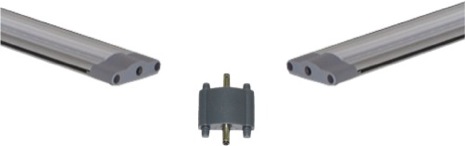 GIUNTO COLLEGAMENTO BARRA-BARRA 180° RSL50725  LIGHT