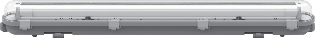 MILANO X LED DOPPIO TUBO POLICARBONATO 1200MM (2X36) IMPERIA