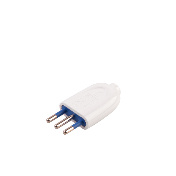 SPINA 2P + T 10 A 250V BIANCO FAI