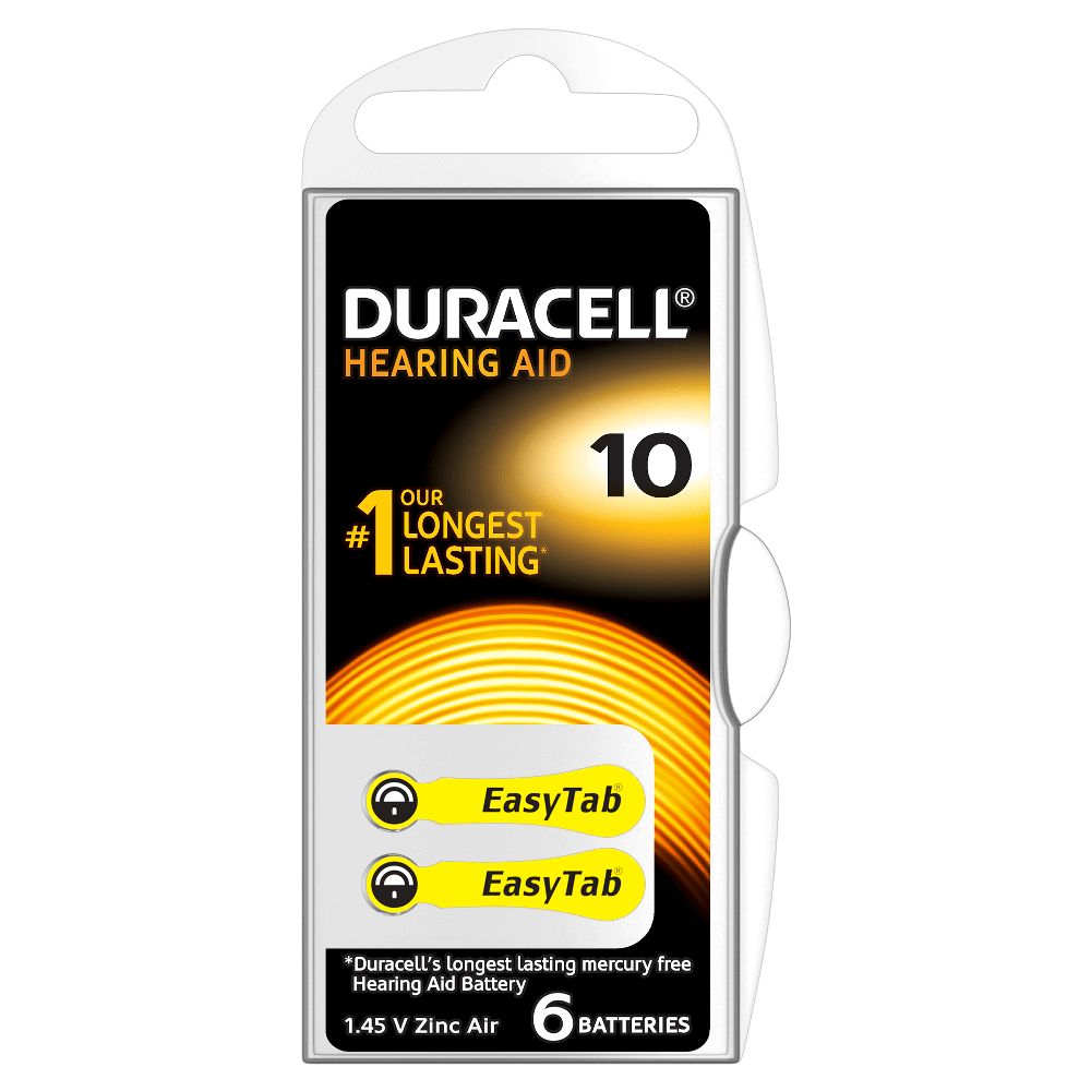 PILE DURACELL ACUSTICA  ZINCO ARIA  BL. 6 NEW DA230N/DA10N
