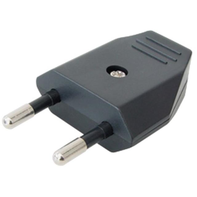 SPINA CIVILE CONTAKT 2P 10A S10 ASSIALE NERO