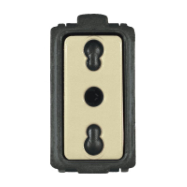 FRUTTO FAEG PRESA BIVALENTE 10/16A DA INCASSO 10/16A 250V TIPO MAGIC