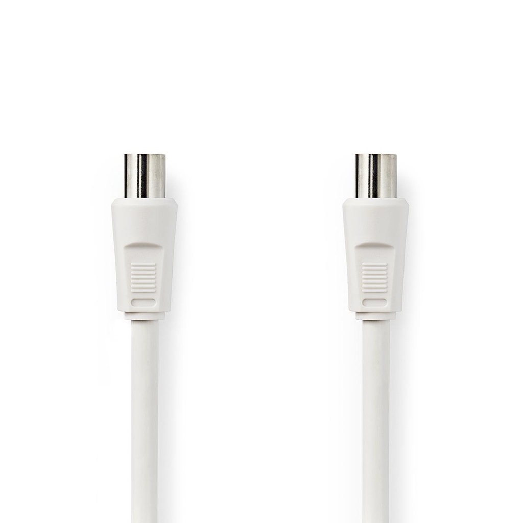 CAVO COASSIALE M/F 75OHM DOPPIO SCHERMO 3.00M TONDO BN PVC