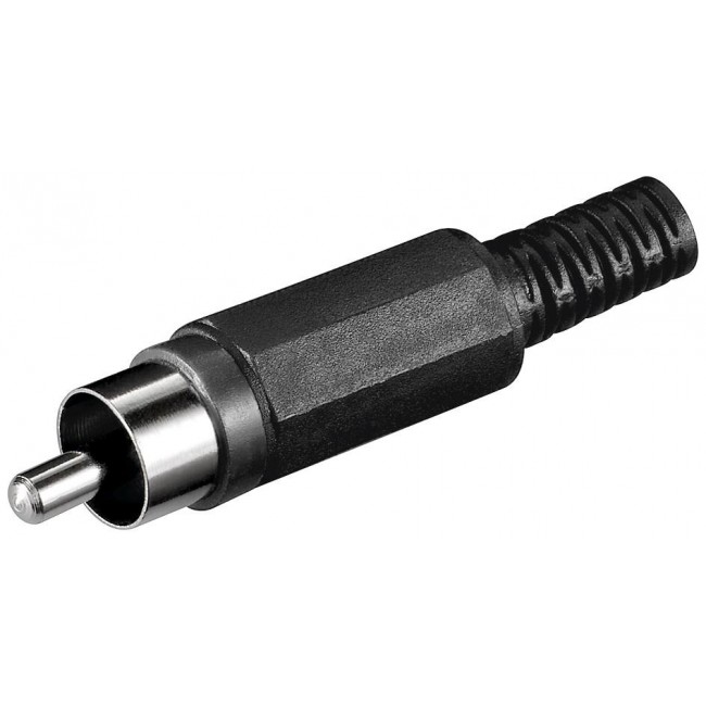 62650 ADATTATORE  PRESA RCA NERO