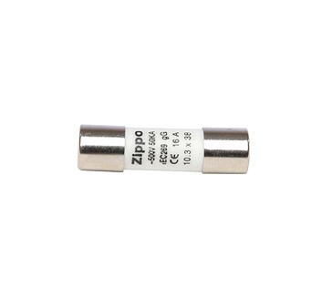 FUSIBILE CILINDRICO RAPIDO 10.3 X 38 500V 20AMP. ZIPPO