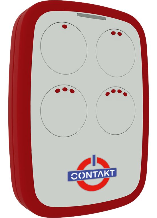 RADIOCOMANDI CONTAKT WHY EVO ROLLING CODE 4 CANALI BIANCO-ROSSO