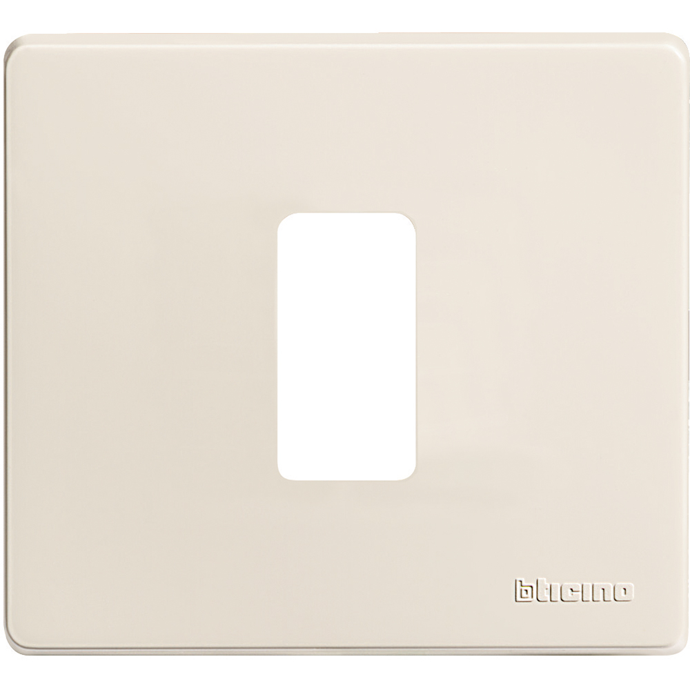 MAGIC PLACCA 1P SCATOLA TONDA RESINA BTICINO