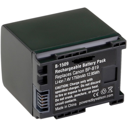BATTERIA LION FITS CANON BP-819 7.4/1400MAH