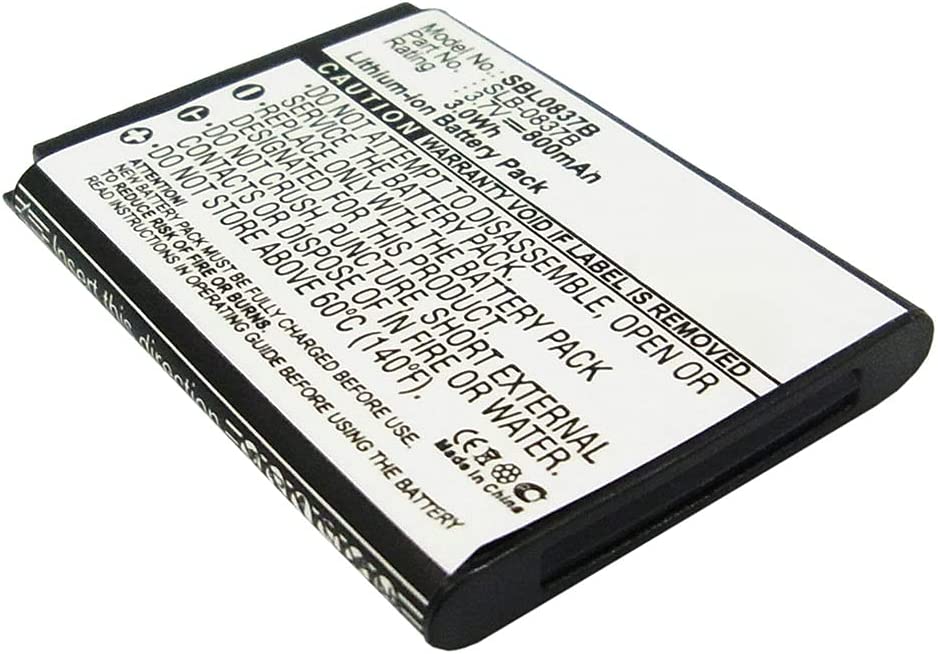 BATT.LION FITS  SAMS. SLB-0837 B 3.7V  800MAH