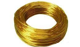 CAVO ELETTRICO PIATTINA COSTA  STRETTA 2X0.35 ORO 100 MT. IMQ