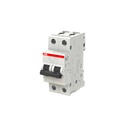 INTERRUTTORE ABB MAGNETOTERMICO AUTOMATICO 4500KA 2P + 2 MODULI - S202L 16A 