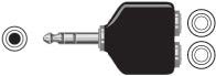 AUDIO JACK 6.3 STEREOI + 2P 6.3 MONO GBL