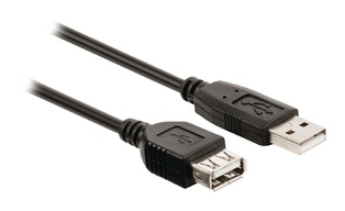 CAVO NEDIS PROLUNGA DA SPINA USB-A A PRESA USB-A - 5 MT. 