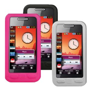 CUSTODIA SAMSUNG S5230 SILICONE TRASP.