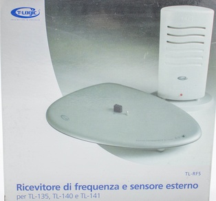 RICEVITORE DI FREQUENZA E SENSORE ESTERNO PER TL135-TL140-TL141