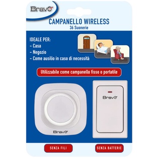 92902915 CAMPANELLO WIRELESS KIN PLUG IN BRAVO