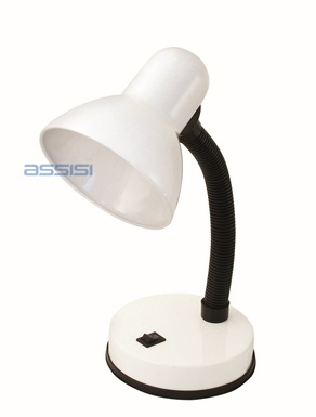 LAMPADA DA TAVOLO ORIENTABILE BIANCO MED