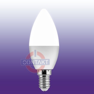 LAMPADA LED CONTAKT OLIVA C37 ALTA EFFICIENZA 8W 720LM E14 6500K 25000H