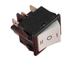 INTERRUTTORE MATSUYAMA COMMUTATORE  BIPOLARE 10A  6 FASTON 22X30MM 820PE56