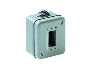 SCATOLA FAEG PER  GEWISS SYSTEM E CON ADATTATORE TIPO MAGIC IP40 1PT