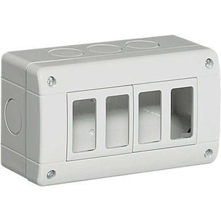 SCATOLA FAEG PER  GEWISS SYSTEM E CON ADATTATORE TIPO MAGIC IP40 4PT