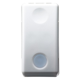 FRUTTO GEWISS PULSANTE LUMINOSO 10A  250V CON LENTE SERIE SYSTEM