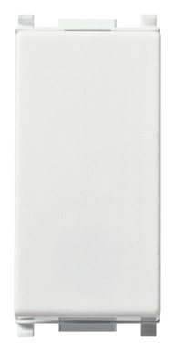 FRUTTO VIMAR PULSANTE UNIPOLARE 10A DA INCASSSO 10/16A 250V SERIE PLANA  BIANCO