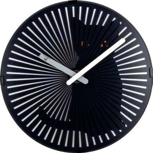 OROLOGIO PARETE ABS CON MOVIMENTO-GATTO LOWELL
