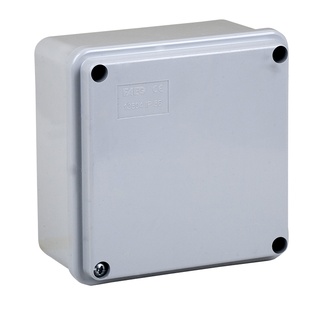SCATOLA FAEG STAGNA A PARETI LISCE QUADRATA  CON COPERCHIO A VITI  IP56 100X100X50