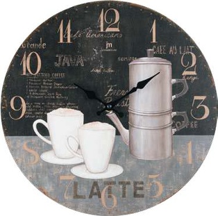 OROLOGIO DA PARETE IN MDF CM33 LOWELL