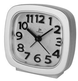SVEGLIA QUARZO MOVIMENTO CONTINUO SILVER LOWELL **